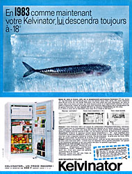 Publicit Kelvinator 1963