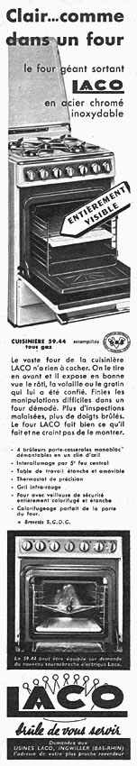 Publicité Laco 1961