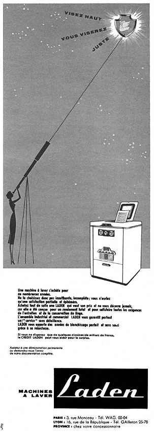 Publicité Laden 1954