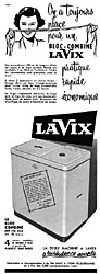 Publicit Lavix 1955