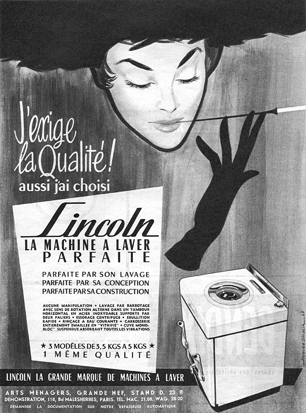 Publicité Lincoln 1956