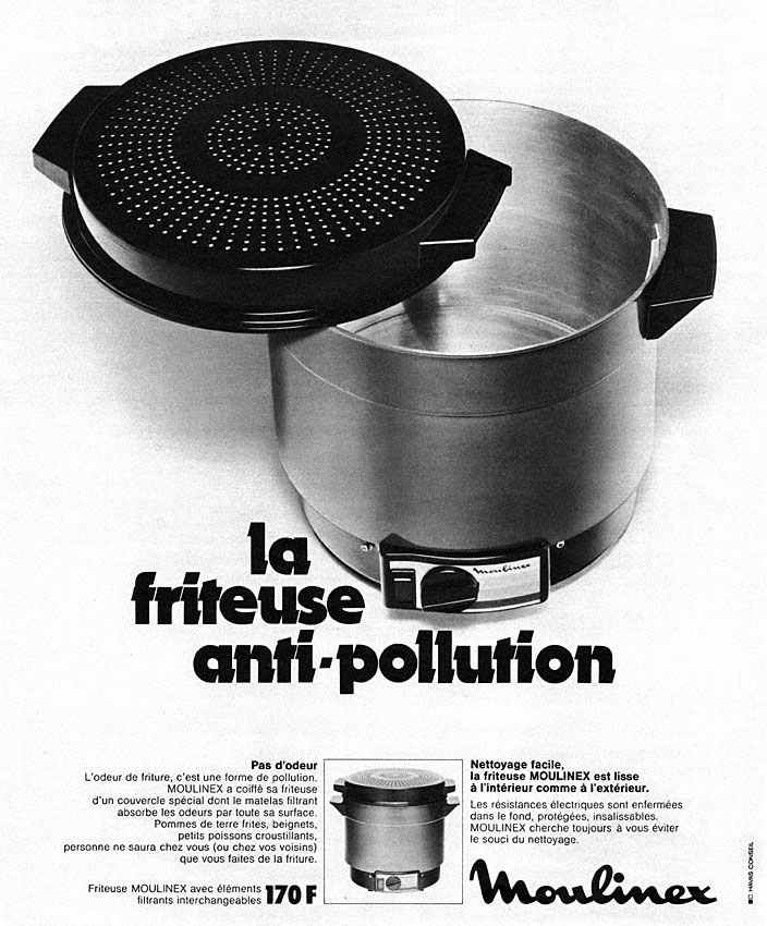 Publicité Moulinex 1972