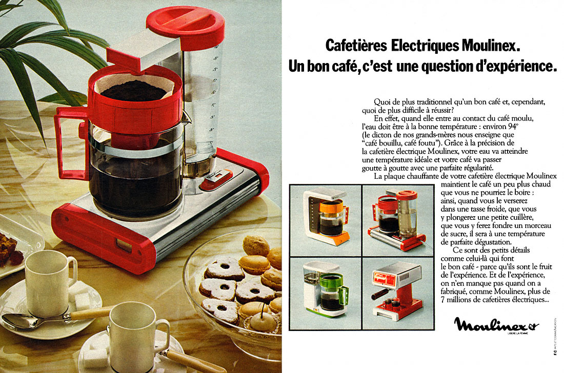 Publicité Moulinex 1977