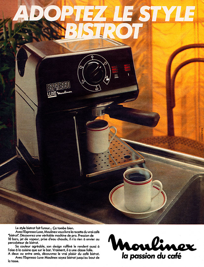 Publicité Moulinex 1983