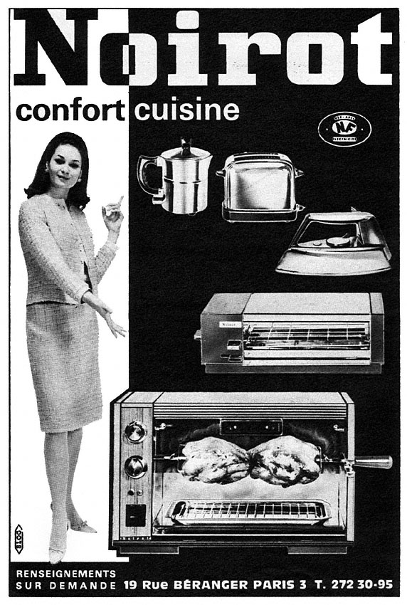 Publicité Noirot 1965
