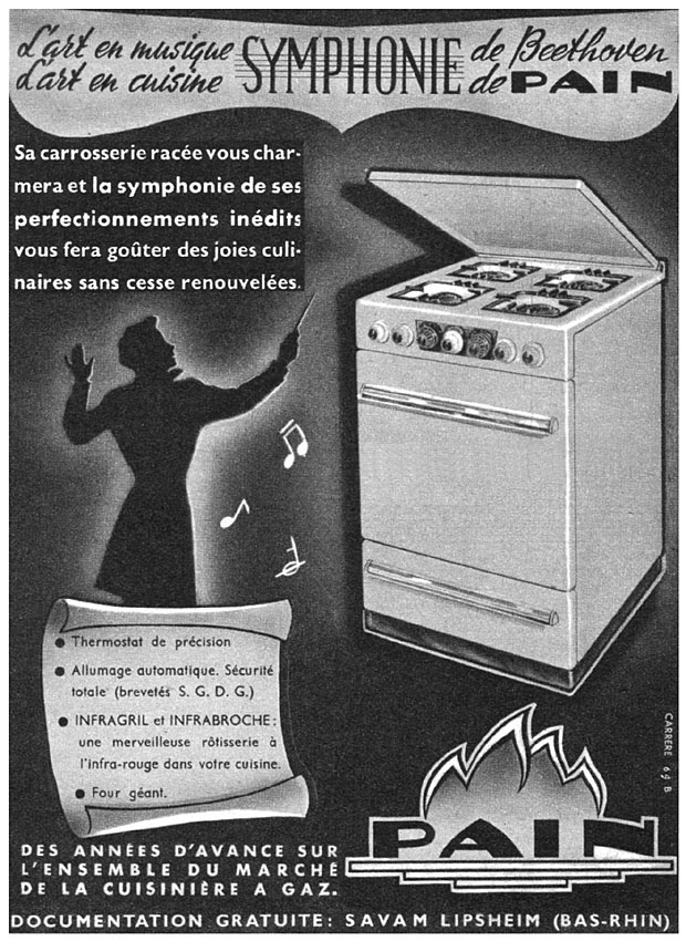 Publicité Pain 1956