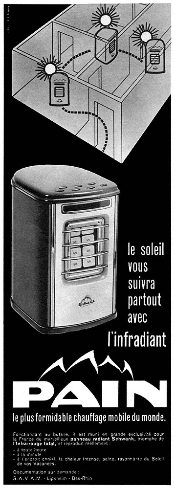 Publicité Pain 1961
