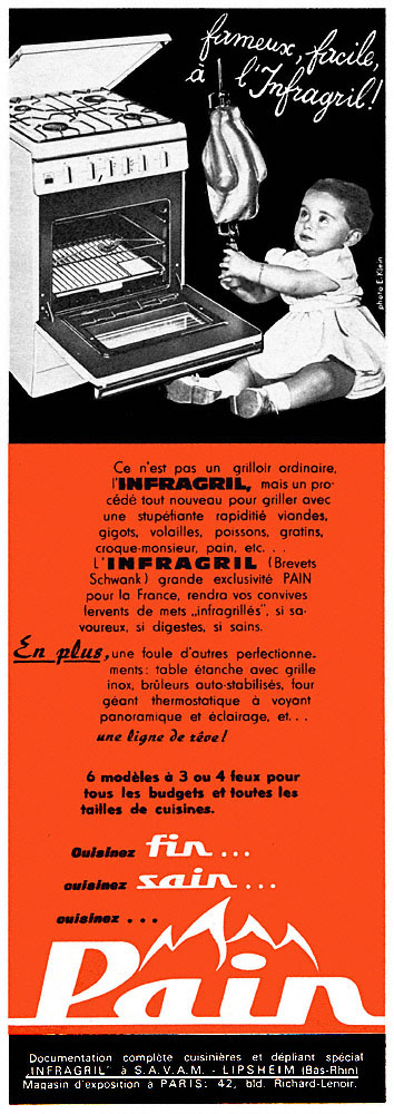 Publicité Pain 1964