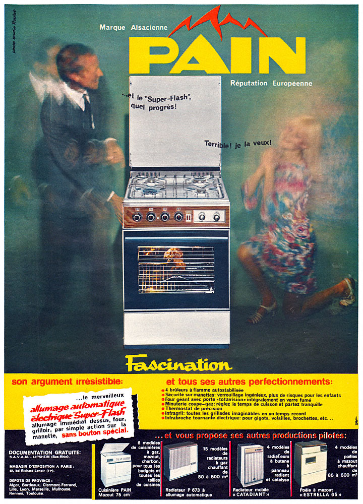 Publicit� Pain 1967