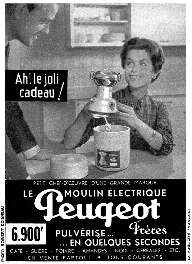 Publicité Peugeot 1953