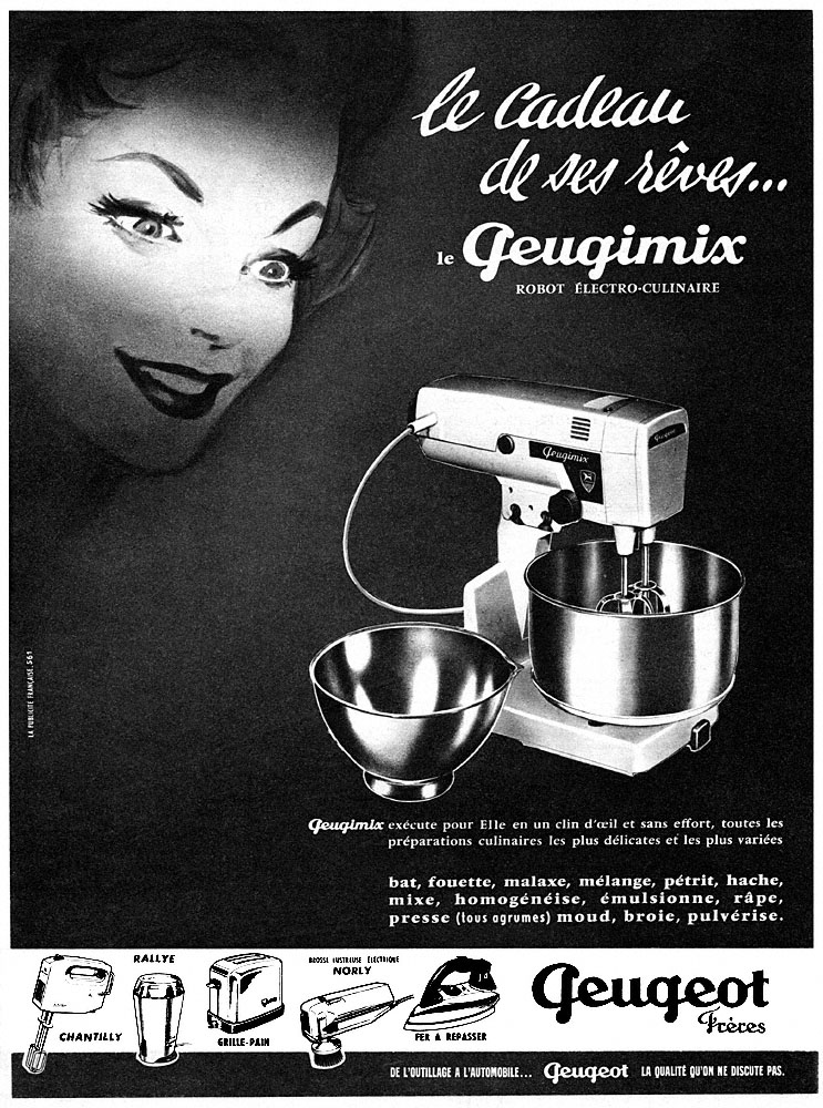 Publicité Peugeot 1960