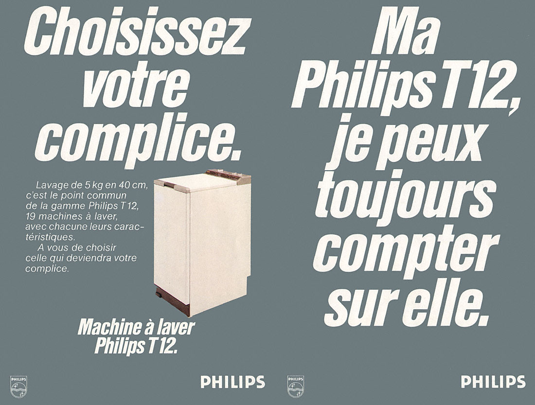 Publicité Philips 1985