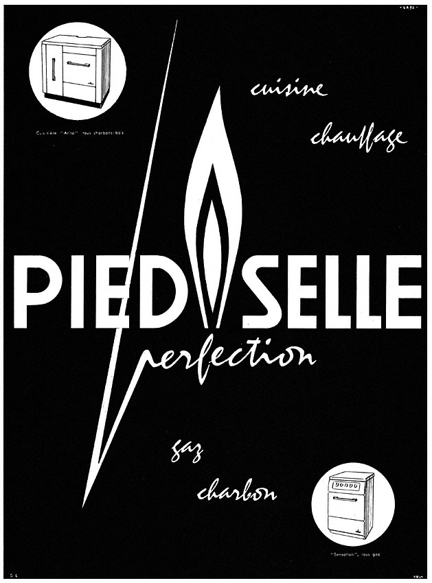 Publicité Pied Selle 1955