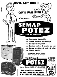 Publicit Potez 1955