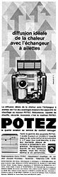Publicit Potez 1963
