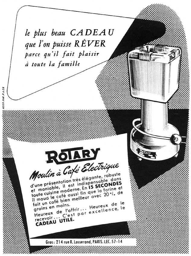 Publicité Rotary 1952