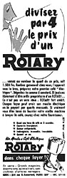 Publicit Rotary 1953