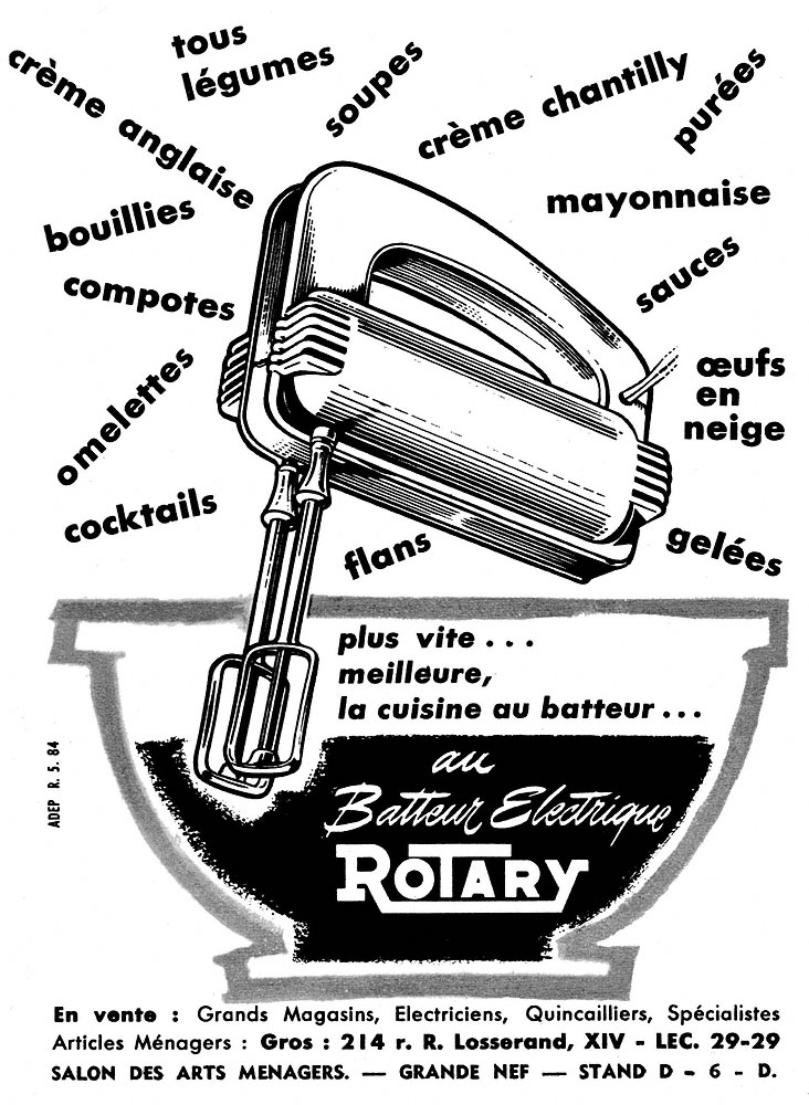 Publicité Rotary 1959