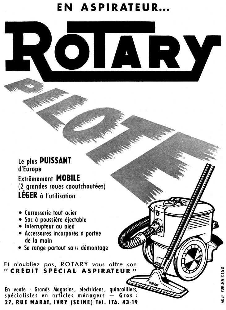 Publicité Rotary 1959