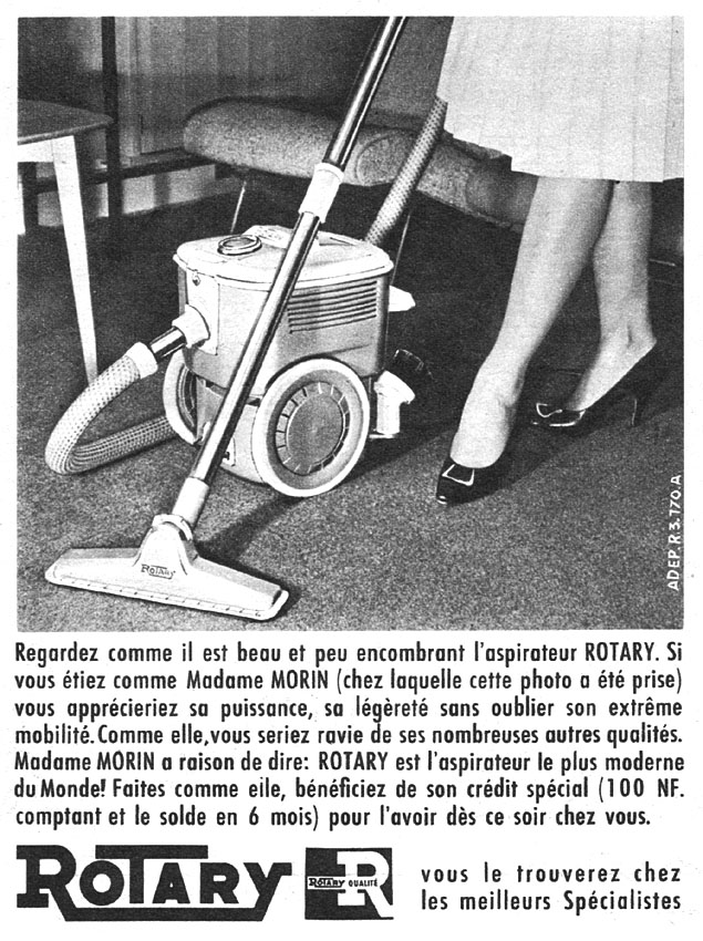 Publicité Rotary 1960