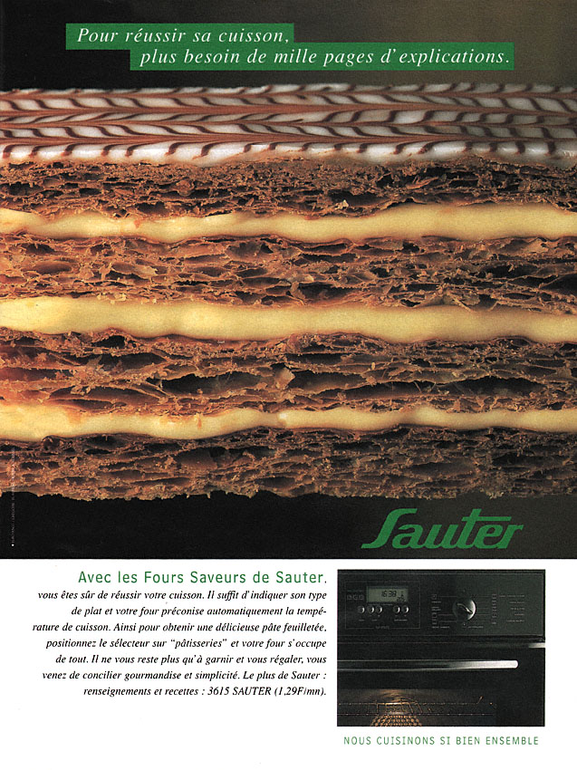 Publicité Sauter 1998