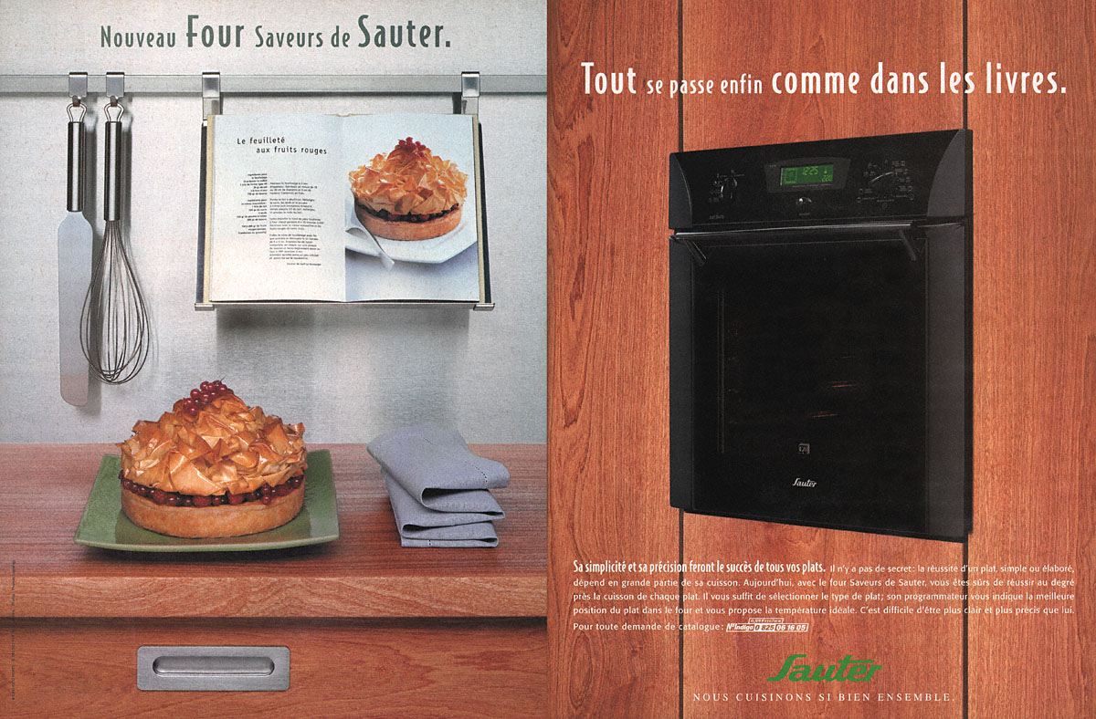 Publicité Sauter 2000