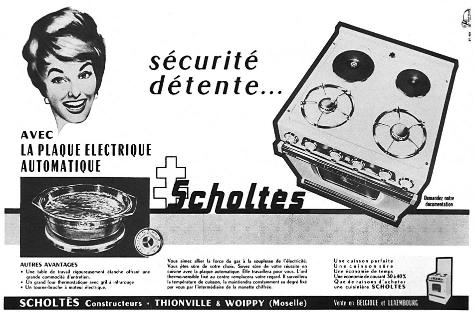 Publicité Scholts 1963