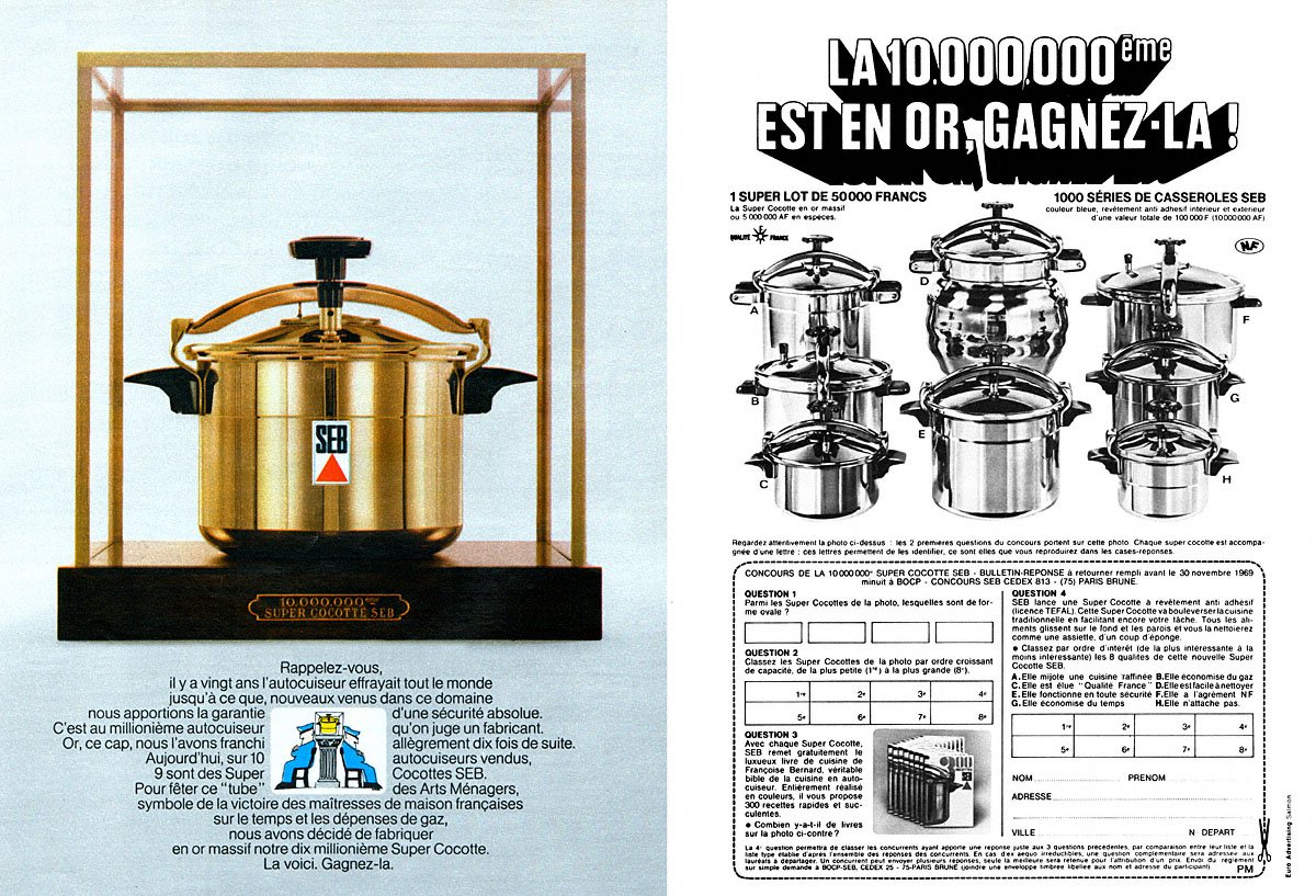 Publicit� Seb 1969