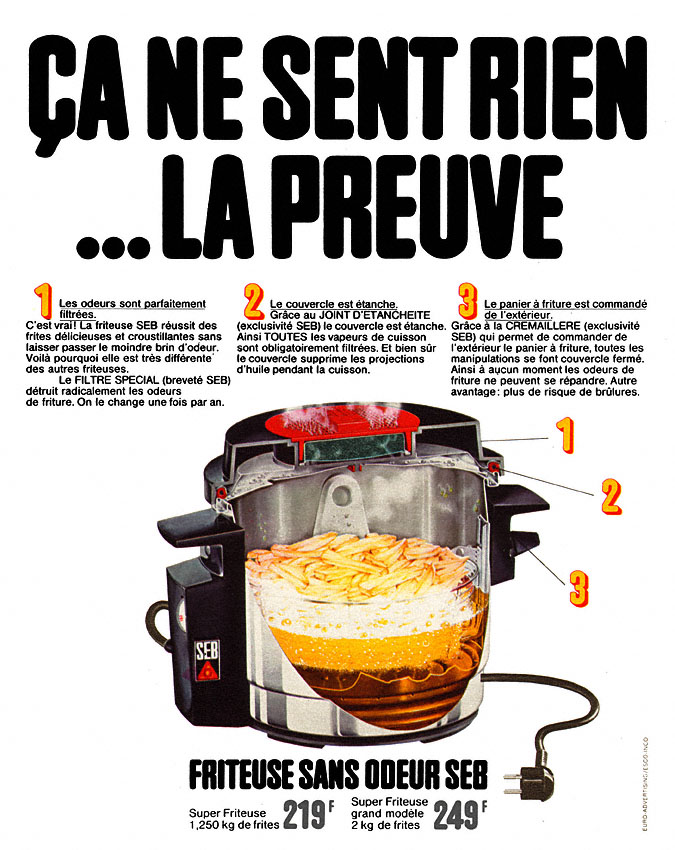 Publicité Seb 1972