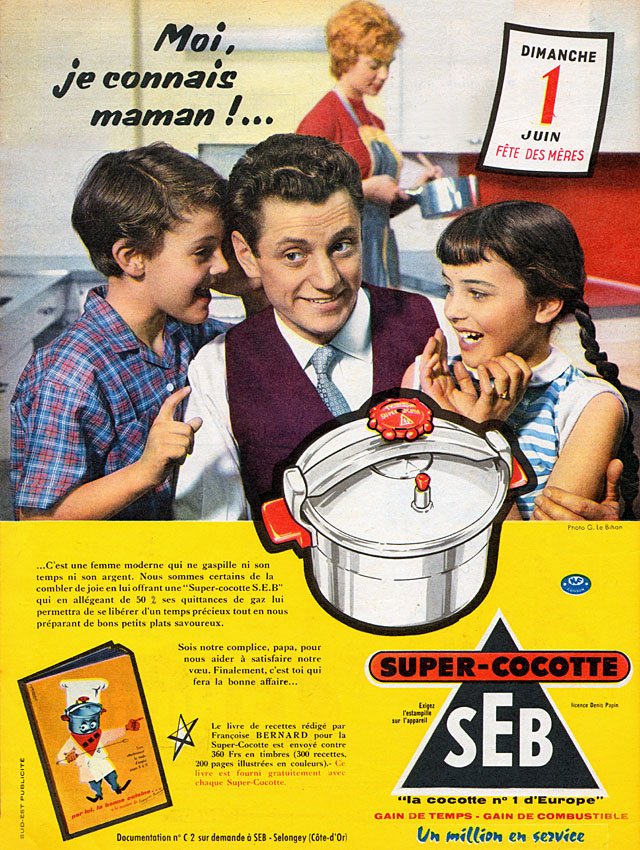 Publicité Seb 1958