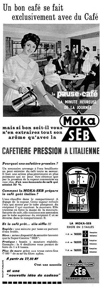 Publicité Seb 1960