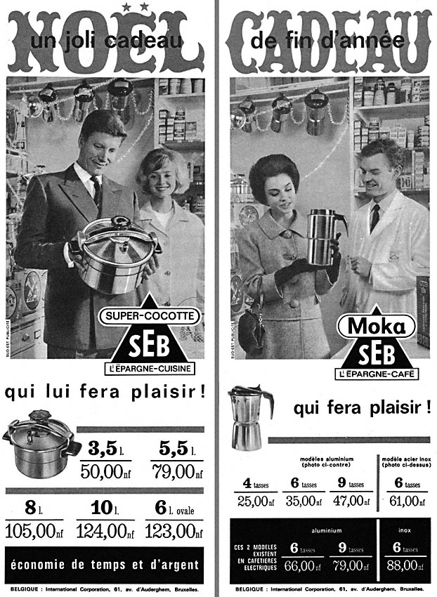 Publicité Seb 1962