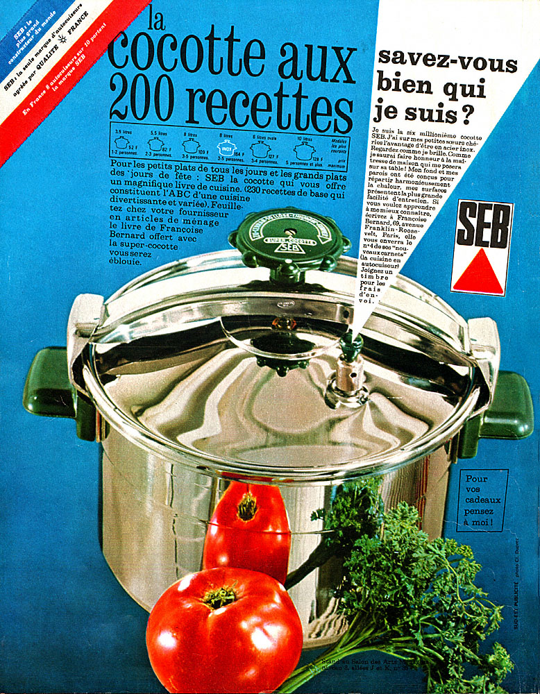 Publicit� Seb 1966