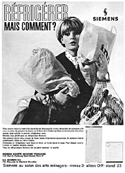 Publicité Siemens 1964