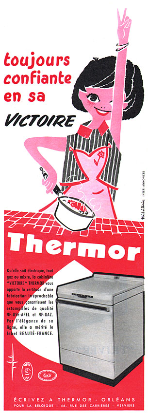 Publicité Thermor 1959