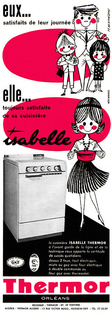 Publicit� Thermor 1960