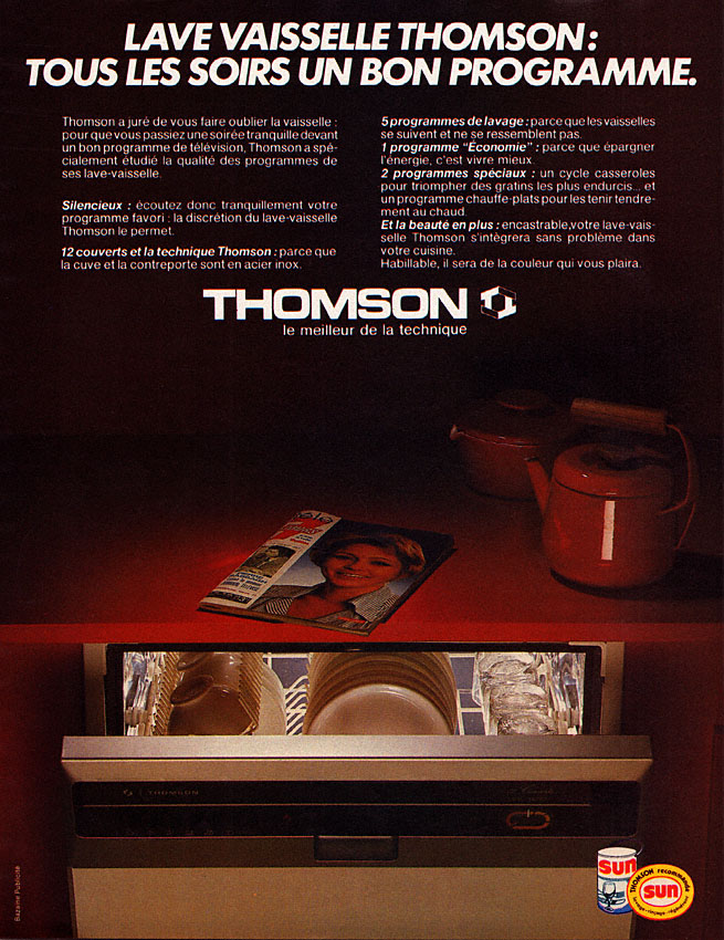 Publicité Thomson 1979