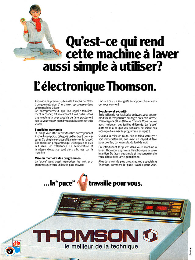 Publicité Thomson 1981