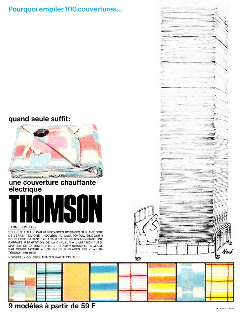 Publicit� Thomson 1965