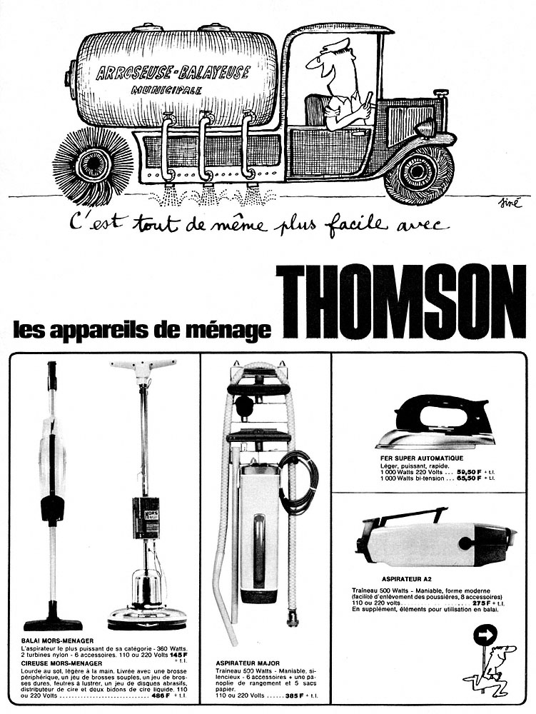 Publicit� Thomson 1965