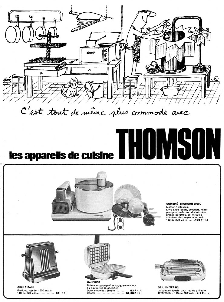Publicit� Thomson 1965