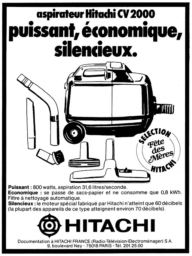 Publicité Zzdivers_ELE5 1980