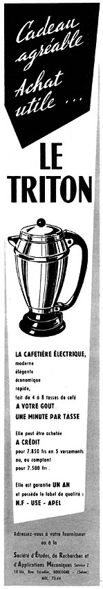 Publicité Zzdivers_ELE5 1955