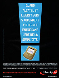 Publicit Alcatel 2000