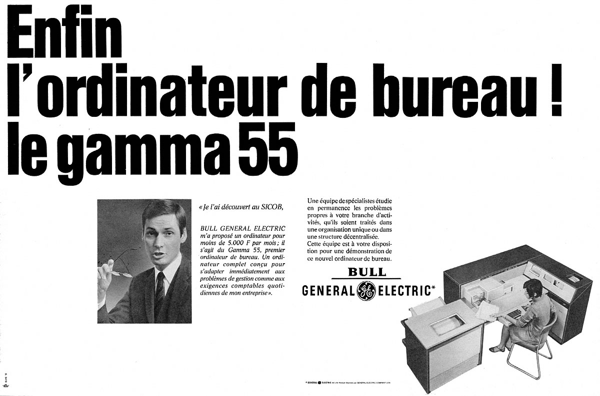 Publicit� Bull 1966