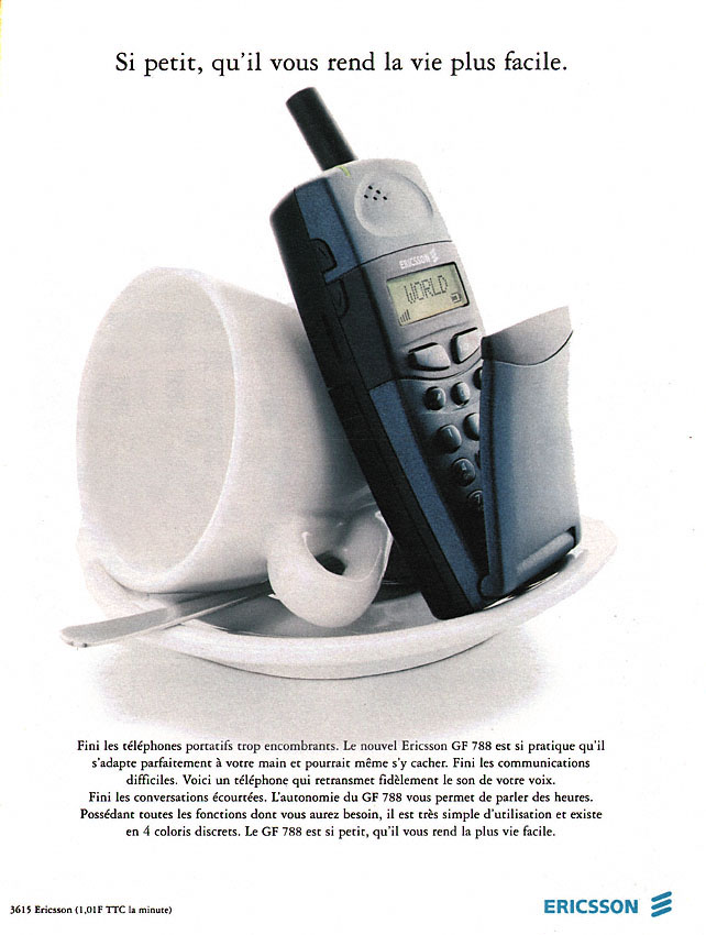 Publicité Ericsson 1997