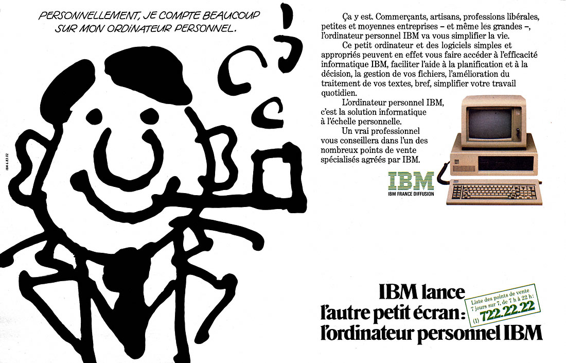 Publicité Ibm 1983