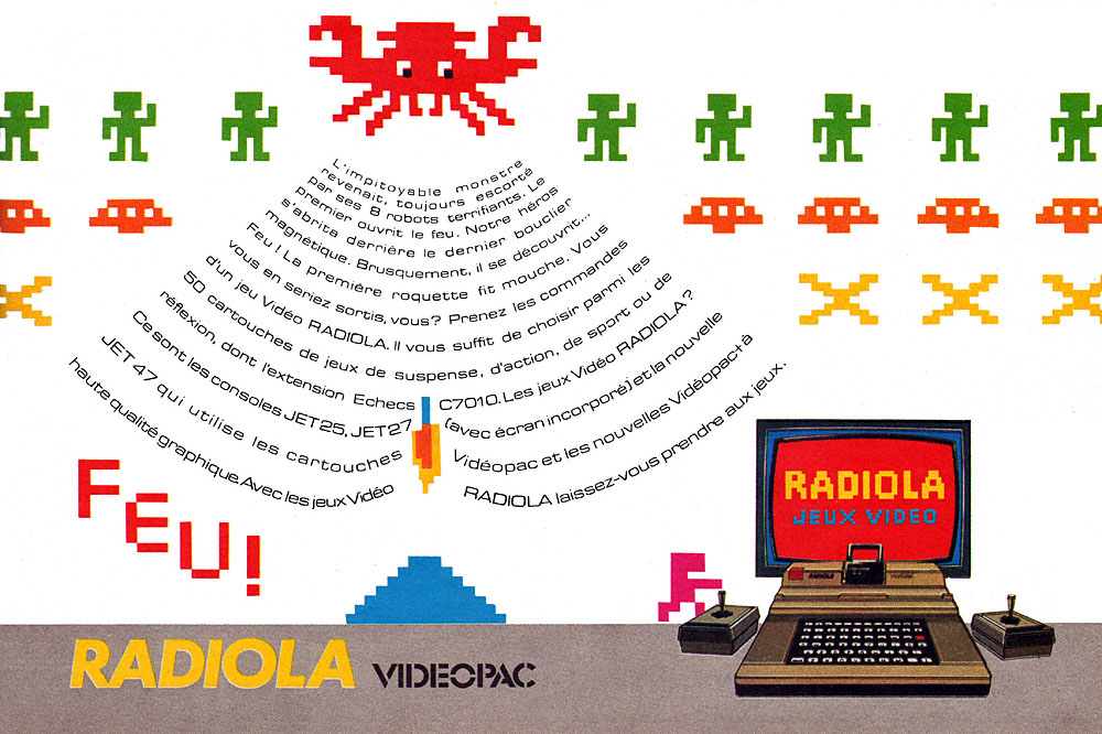 Publicité Radiola 1983