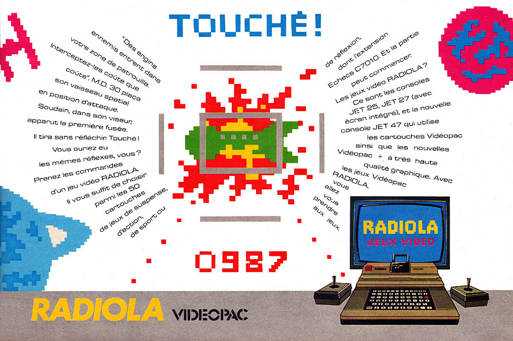Publicité Radiola 1983
