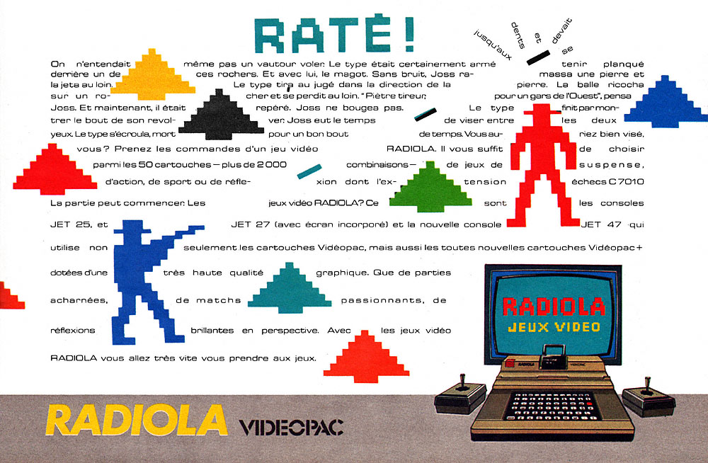 Publicité Radiola 1983
